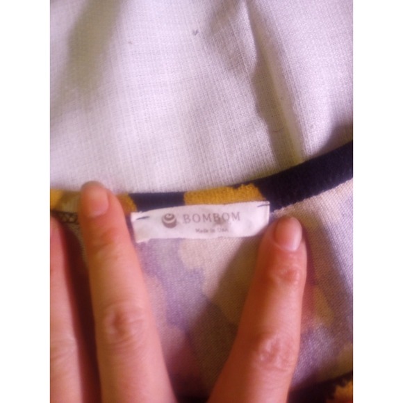 BomBom USA Made Large Cheetah Print Mustard, Blk Dress Tank - Picture 3 of 4